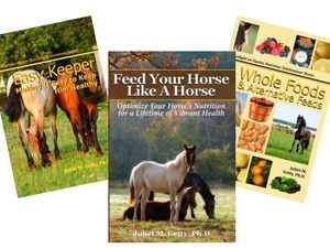 Equine Health & Nutrition Books by Dr. Juliet Getty, PhD.