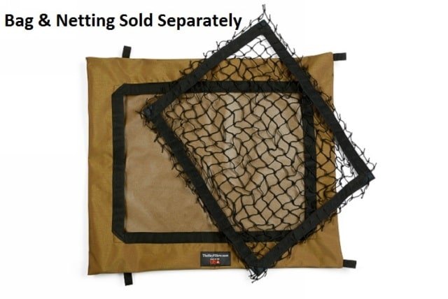Version II Standard Hay Pillow  bag and netting panel , sold separately.