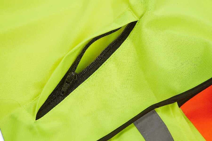 hi viz horse riding vest with pockets