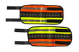 Front view of Horse High Visibility Leg Gear with adjustable Velcro straps.