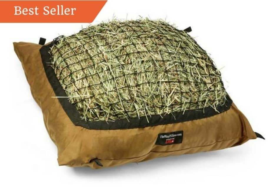 Slow Feeder Hay Bag Feed in a Natural Grazing Position — Hay Pillow®