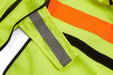 Adjustable waist feature in High Viz Horse Riding Vest. 