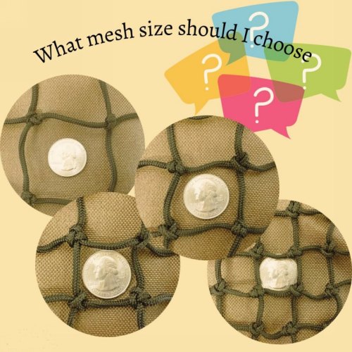 Choosing a Mesh Size comparison of 4 mesh sizes